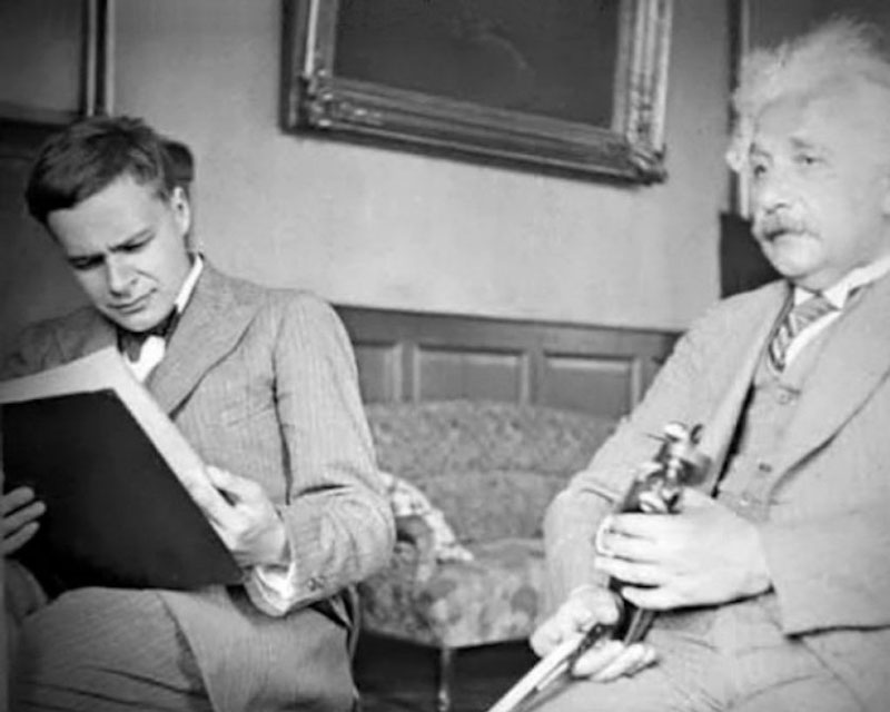 ο Eduard Einstein και ο Albert Einstein