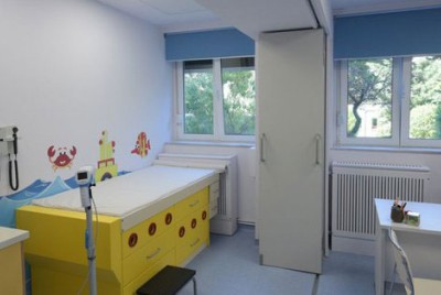 δωμάτιο της νοσοκομειακής μονάδας για κακοποιημένα παιδιά