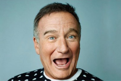φωτογραφία του Robin Williams που ήταν ένας χαμογελαστός άνθρωπος με κατάθλιψη