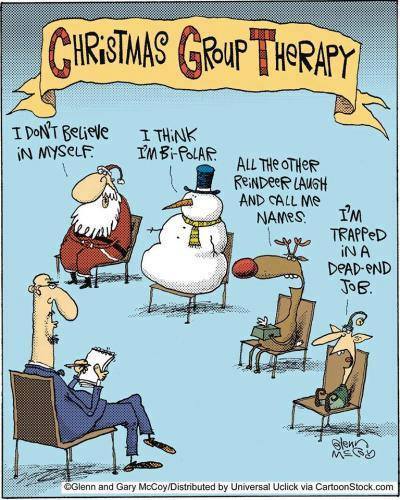 christmas therapy