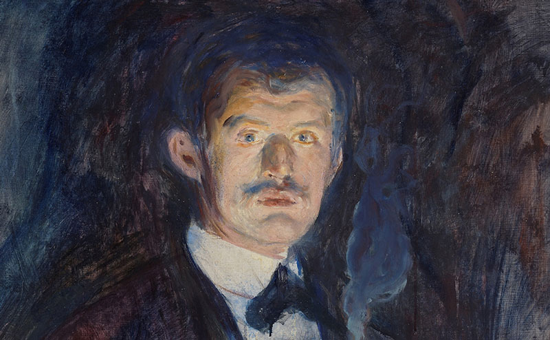 πίνακας προσωπογραφία του Edvard Munch