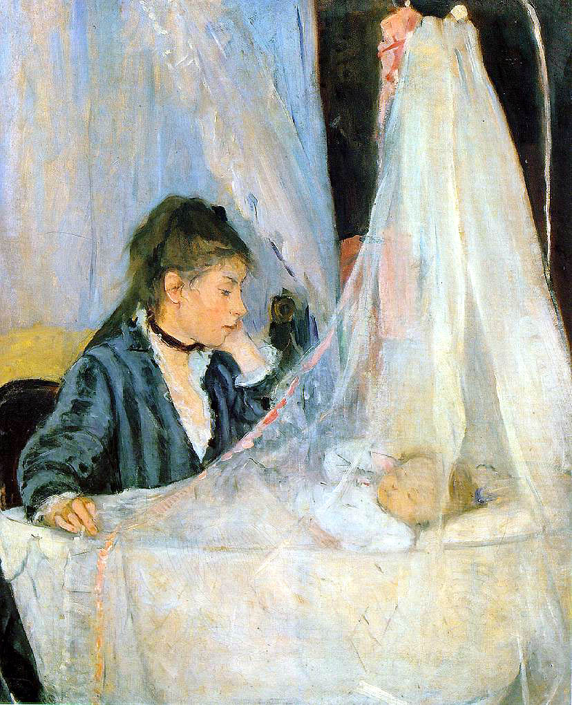Berthe Morisot Le berceau The Cradle 1872