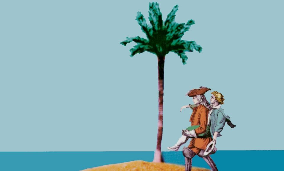 αφίσα της παράστασης Το «Νησί των Σκλάβων»