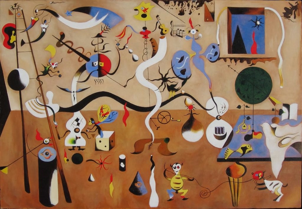 sad paintings joan miro