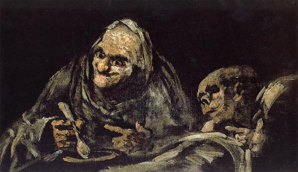 sad paintings goya