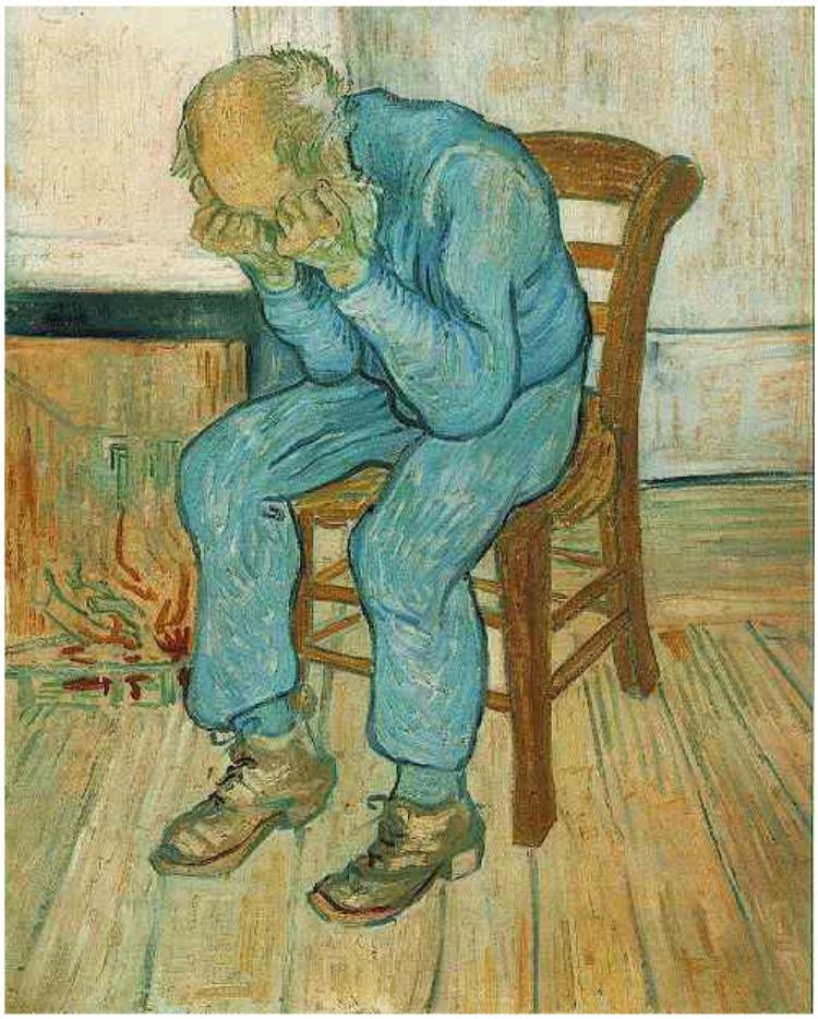 sad paintings van gogh